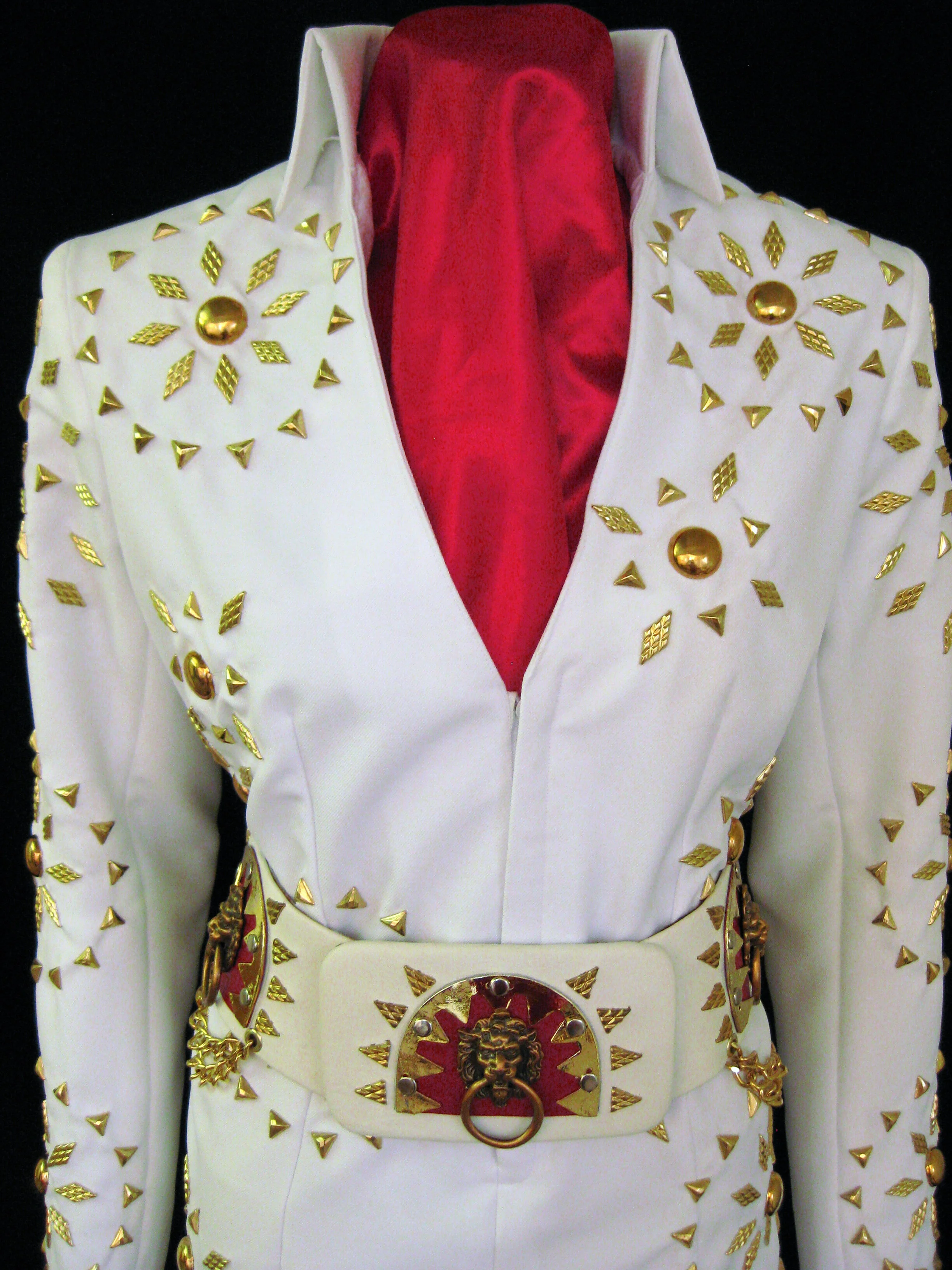 Ladies Red Lion Dress and Belt — B&K Enterprises Costume Company